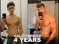 4 Year Calisthenics Body Transformation (16-20)