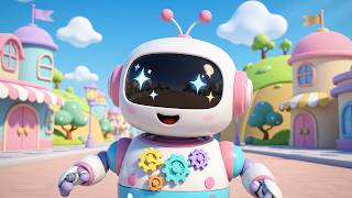 Tiny Robot Beeps Beep Beep Bop | Fun Robot Song & STEM Rhymes for Kids