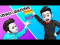 VOCÊ CRIANÇA VS. ADOLESCENTE || Situações Estranhas na Escola dos Monstros, por La La Lândia Emoji