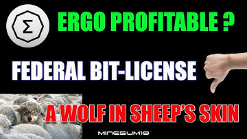 Ergo is profitable again!  Federal Bit-License?  Is Sam Bankman-Fried who we think he is?