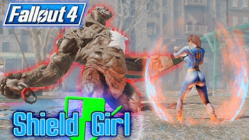 Fallout 4 - SHIELD GIRL - ShieldBoy Mod - Stealth Energy Shield