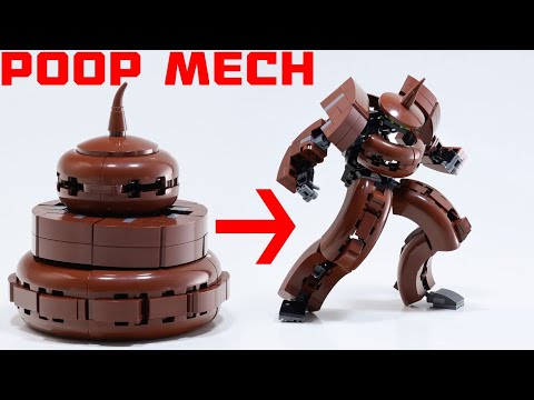 LEGO Transform Poop mech