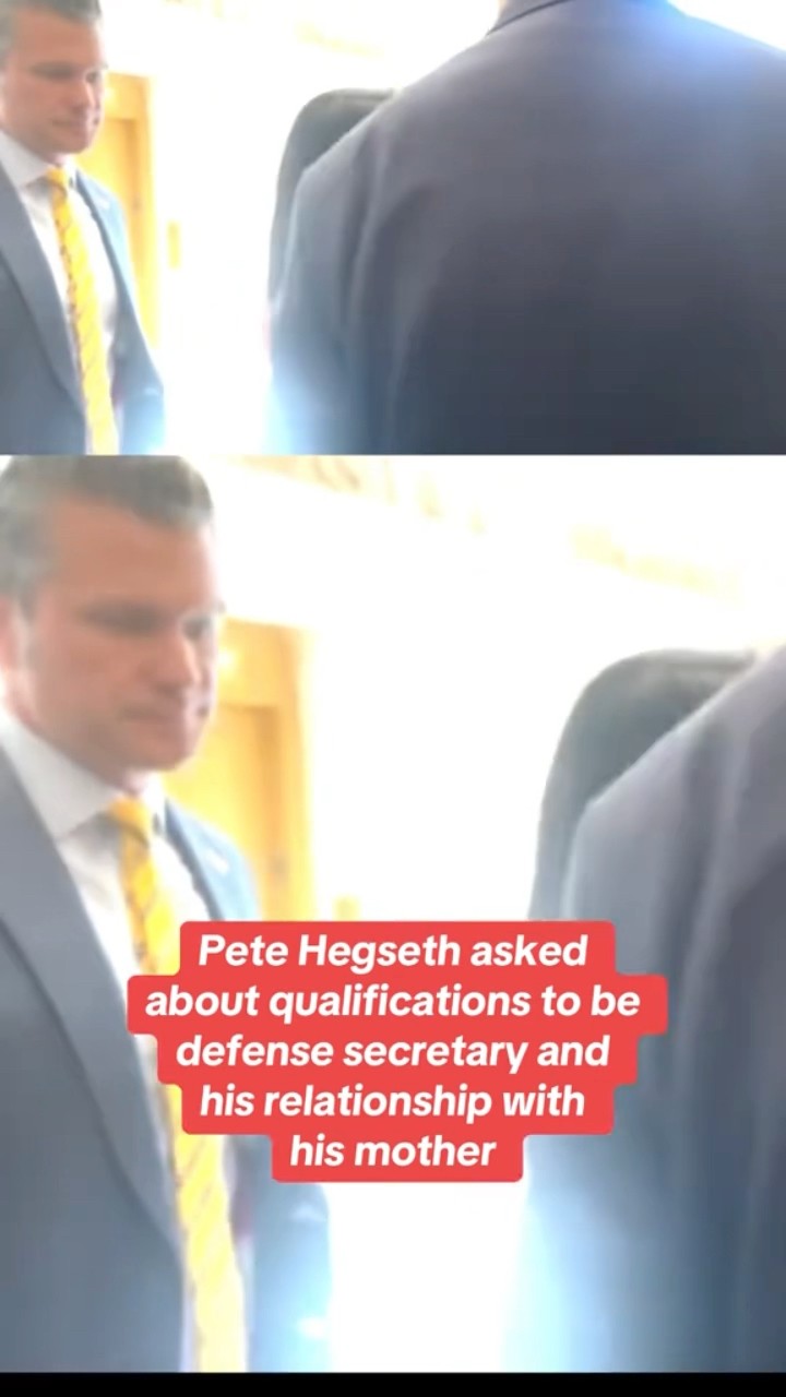 Pete Hegseth asked about qualifications to be defense secretary, relationship with mother #shorts