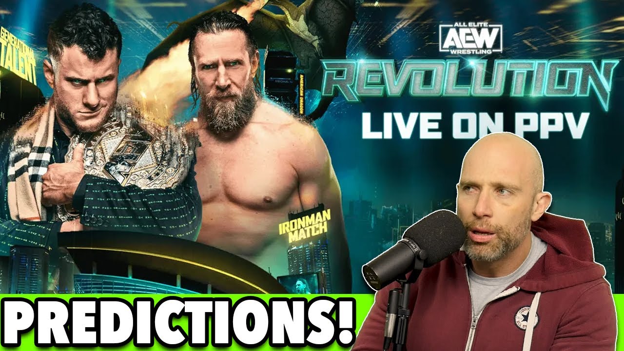 AEW REVOLUTION 2023 PREDICTIONS! (with Simon Miller)
