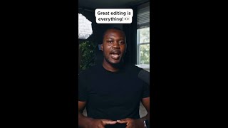 Great Editing is Everything #shorts