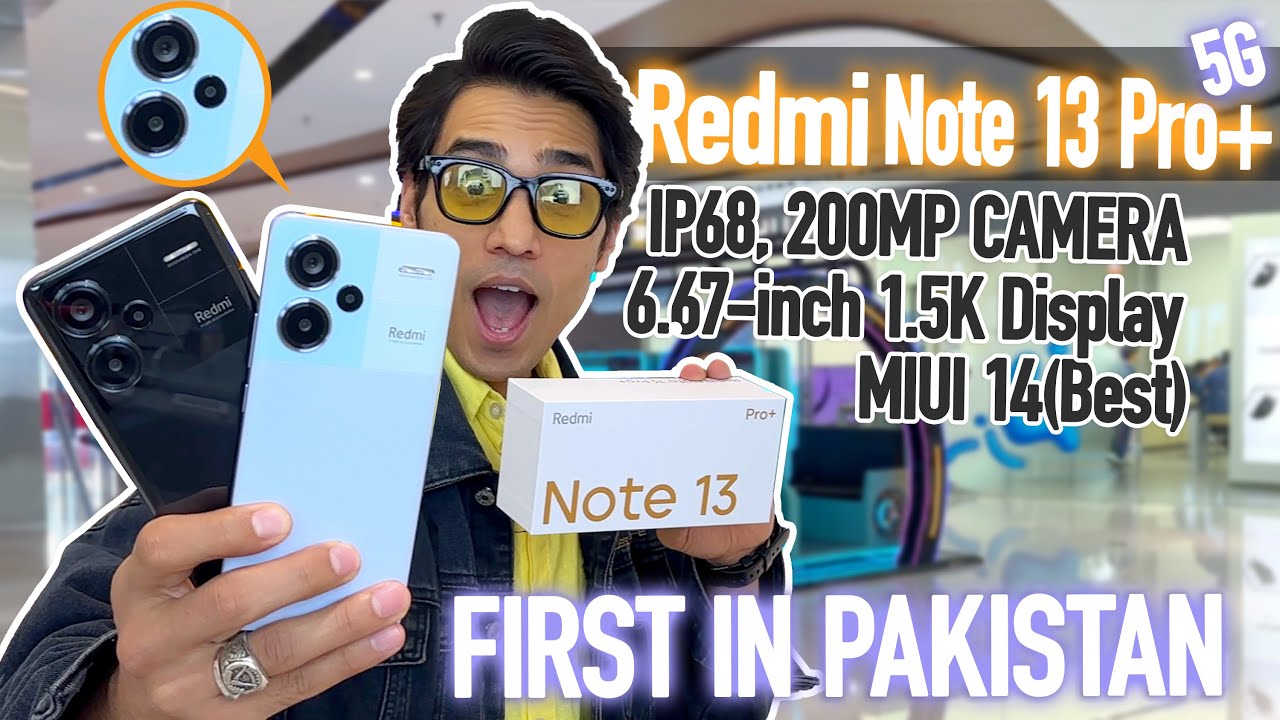 Redmi Note 13 Pro+ Unboxing & First Look - 120W - 200MP - IP68🔥🔥🔥 