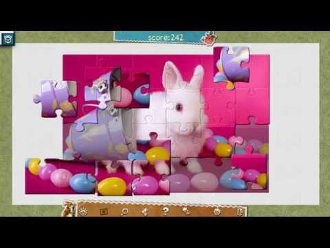 Holiday Jigsaw: Easter (Gameplay)