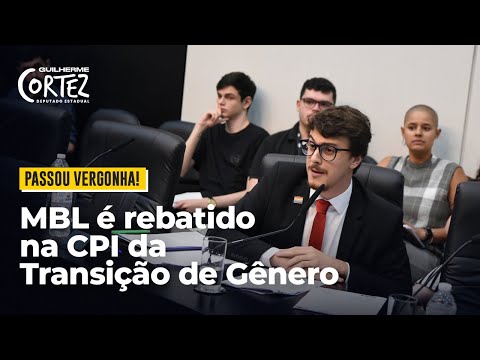 Deputado do MBL passa vergonha na CPI da Transição de Gênero