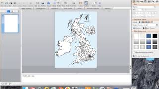 Editing a Postcode Map using Microsoft Powerpoint Net Worth