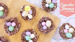 How to make THE BEST Chocolate Nests for Easter! | Cupcake Jemma