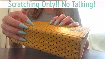 ASMR * Scratching Only!! * Lots of Textured Items * No Talking * ASMRVilla