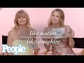 Like Mother, Like Daughter: Goldie Hawn And Kate Hudson | The Beautiful Issue 2020 | PeopleTV