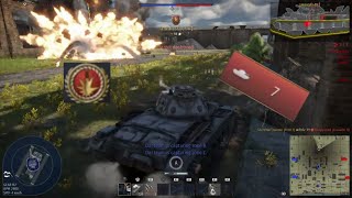 I destroyed 7 tanks and got the first strike with my Pz  III F again