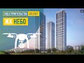 Обзор с воздуха ЖК «Небо» (аэросъемка: март 2021 г.)