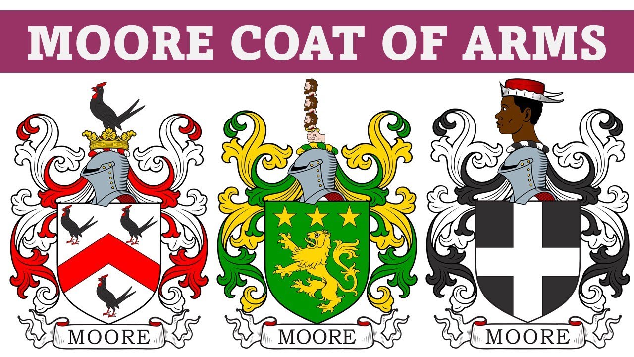 Moore Coat Of Arms Family Crest Symbols Bearers History YouTube Moore Coat Of Arms Family Crest Symbols Bearers History YouTube