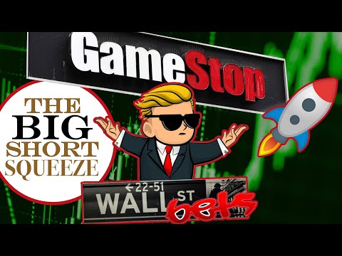 Gamestop $GME & Reddit's WallStreetBets #WSB vs. Robinhood & the Hedge Funds (The Big Short Squeeze)