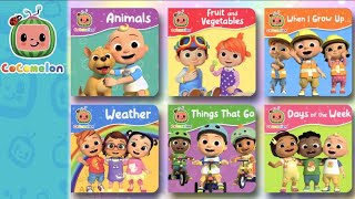 Cocomelon Little Learners Pocket Library - 6 Read Aloud Books For Children And Toddlers