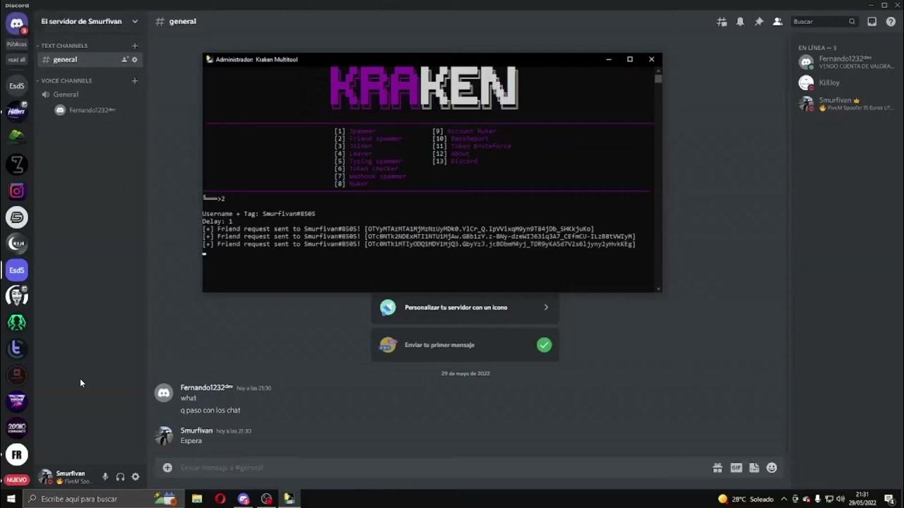 The BEST DISCORD TOOL from 2022 Joiner Spam Friend Request And more Look Bio YouTube