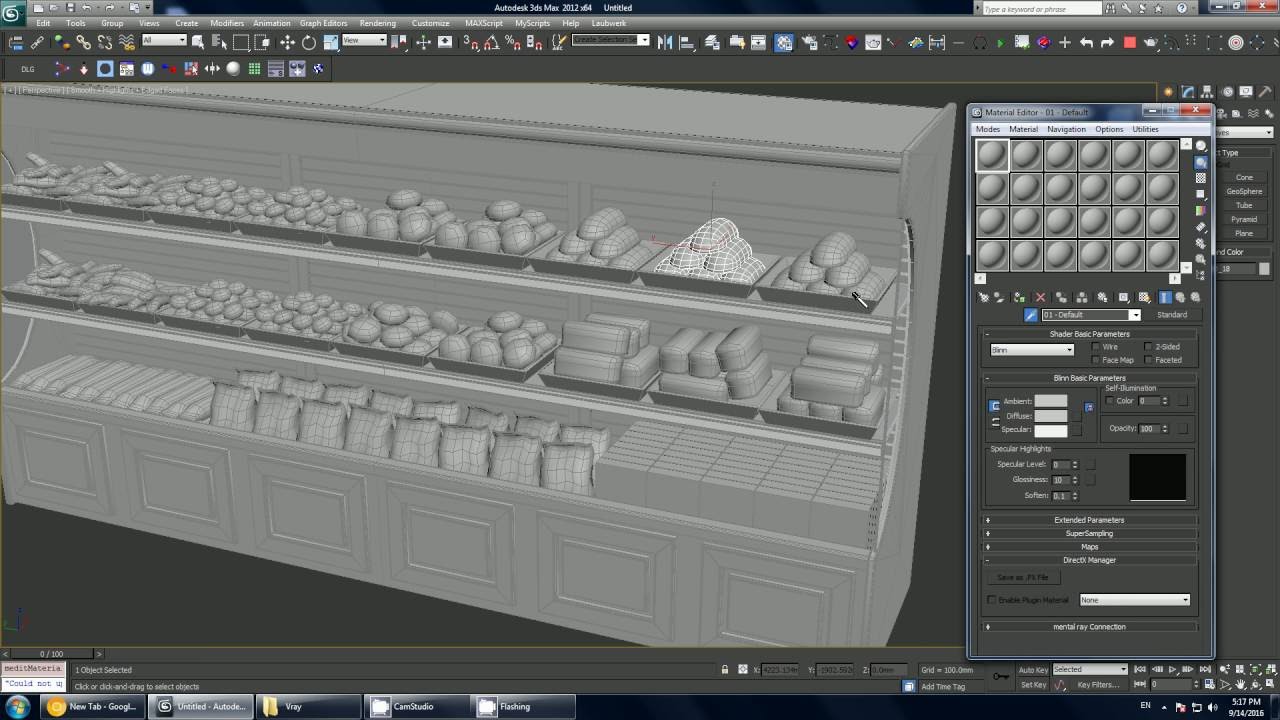 show standard map in viewport - YouTube