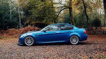 BMW E90 M3 Forest Run | The 4-door V8 RAW Sound