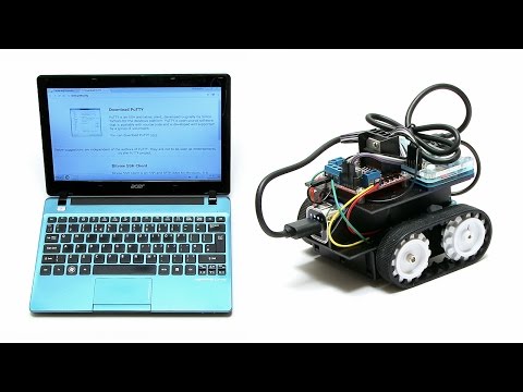 Raspberry Pi Robotics #4: SSH Network Control