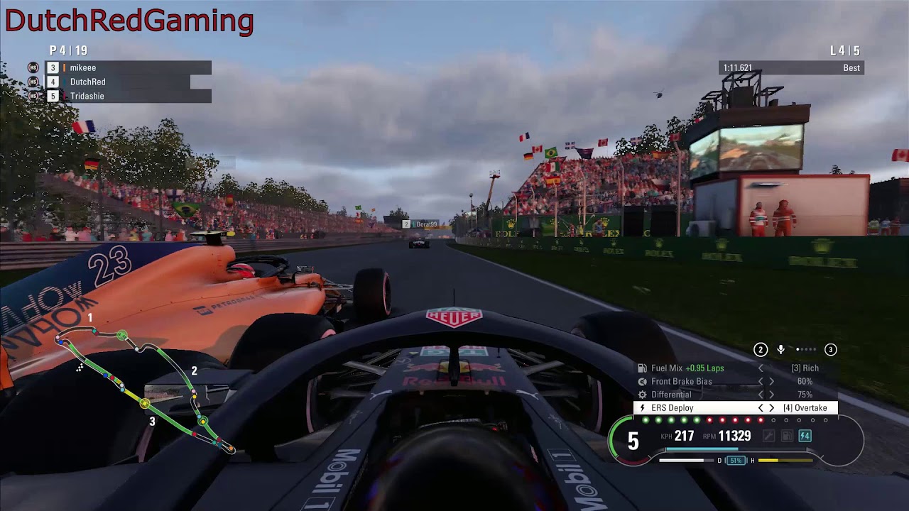 F1 2018 Canada GP Online (Wall of Champions crash)