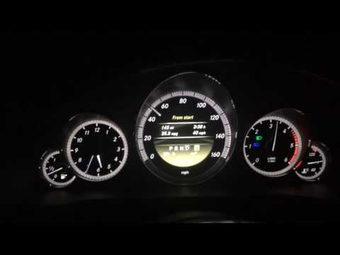 E350 CDI 0-100 MPH