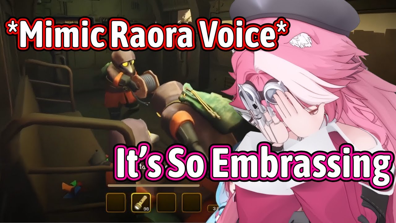 Raora Mamma Feels Embarrassed By Her Own Voice When It's Imitated by an AI【Hololive EN】