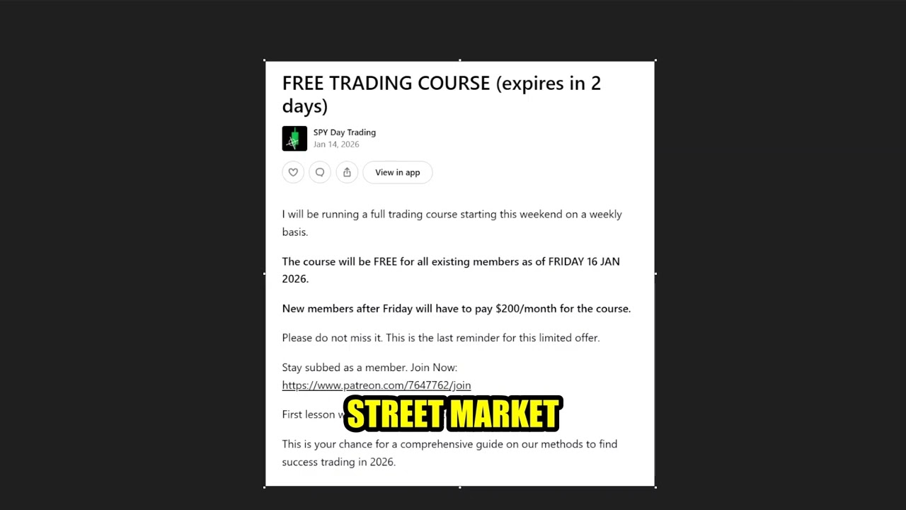 SPYDAYTRADING To Launch Live Trading Course | Learn How To Trade From A Wall Street Market Wizard