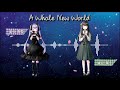 【吹いてみた】A Whole New World【ハーモニカ × クラリネット】【紫吹真雪×倉花琴子】 【#ハーモニカBGM】