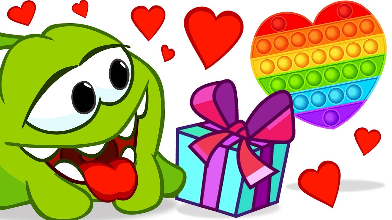 Om Nom Italiano | Regalo Di San Valentino | Cartoni Animati Divertenti | Valentines Special