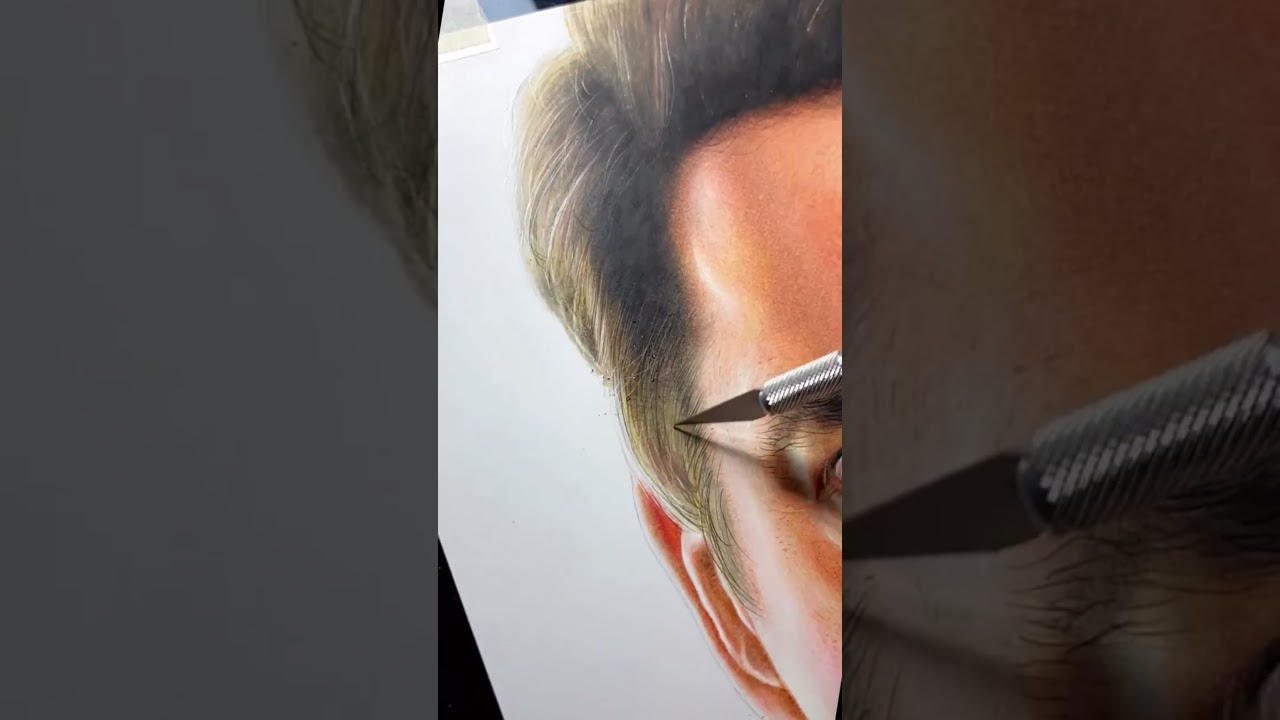 Amazing Iron Man aka Tony Stark ⭐ - Realistic Portrait Drawing  