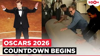 Conan O’Brien LEADS Oscars 2026 red carpet roll out as awards countdown begins