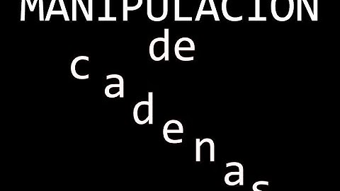 Ensamblador en tu idioma - Manipulación de cadenas