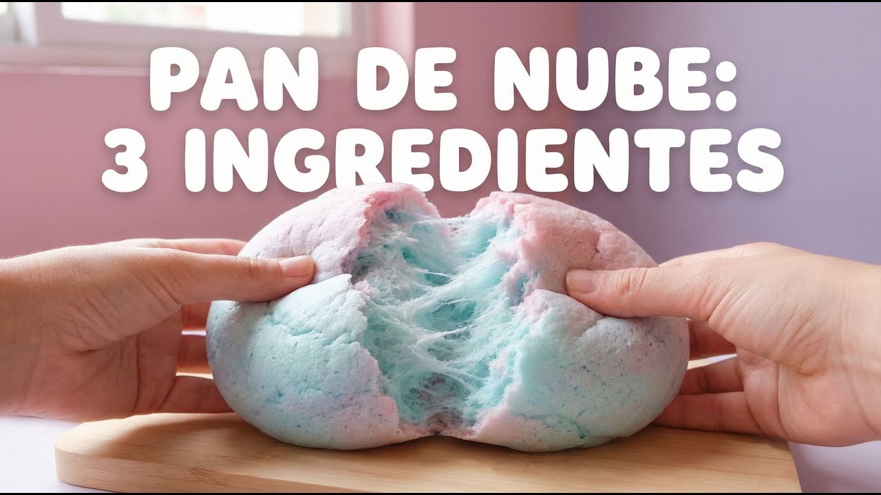 Pan de Nube ¡El Pan sin Harina!