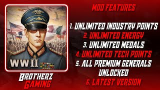 World Conqueror 3 1.8.0 Mod Apk - Unlimited Resources/Premium Generals Unlocked | BROTHERZ GAMING screenshot 4