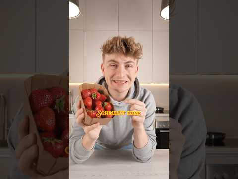 Schmeißt eure Erdbeerreste