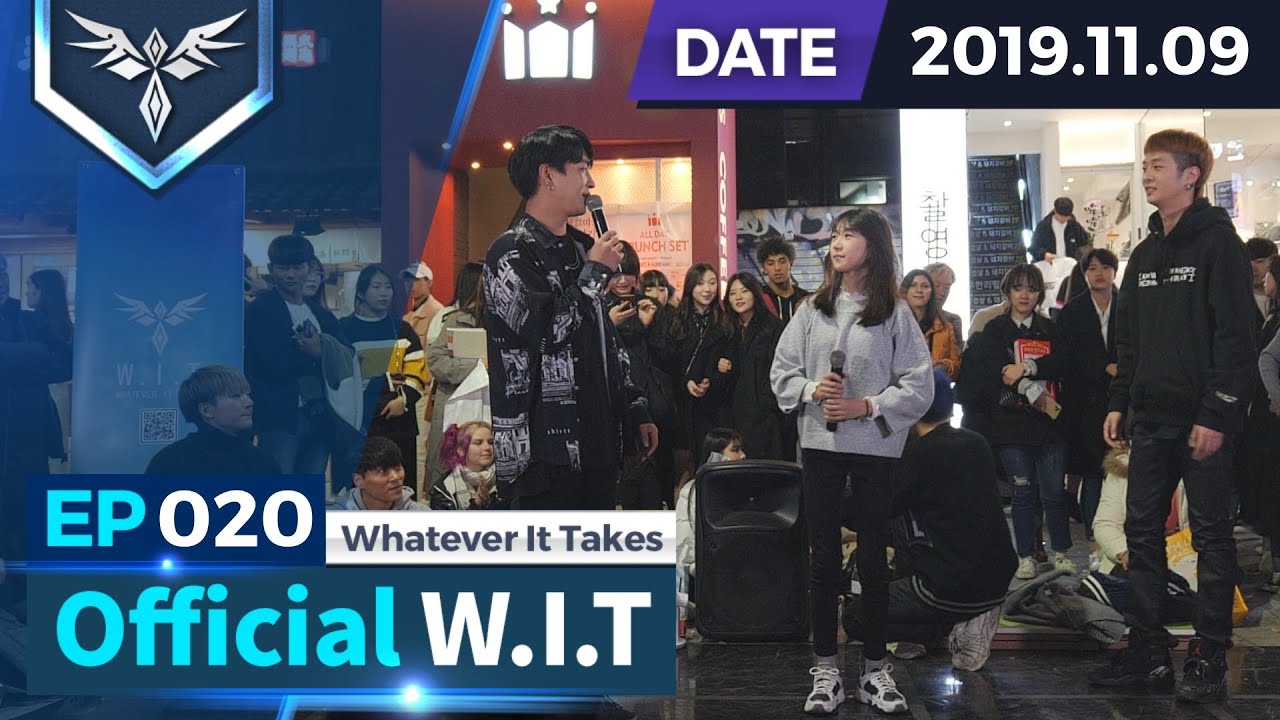 EP020 | Official W.I.T | 홍대 버스킹 | 191109