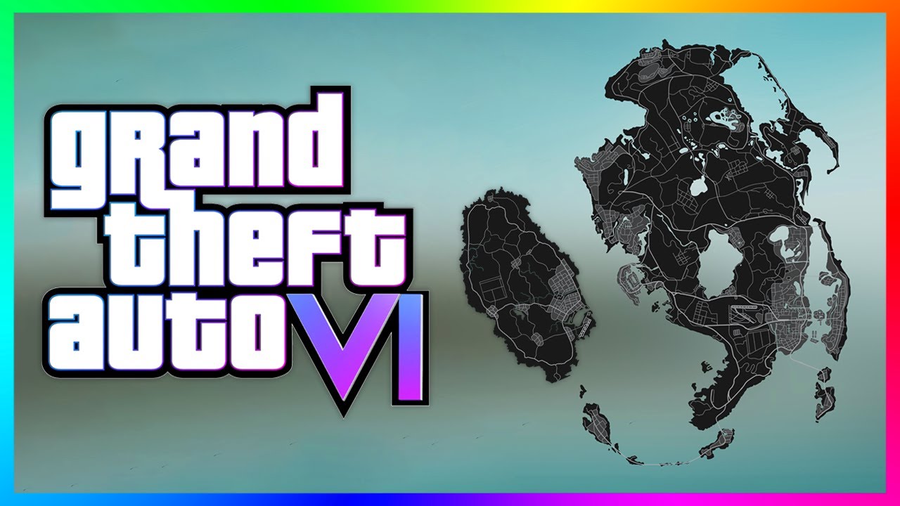 GTA 6 LEAKED MAPVice City Location, Multiple Islands, BIGGEST