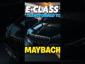Mercedes-Benz E-Class transforms into Maybach appearance, immersive experience #carrestoration