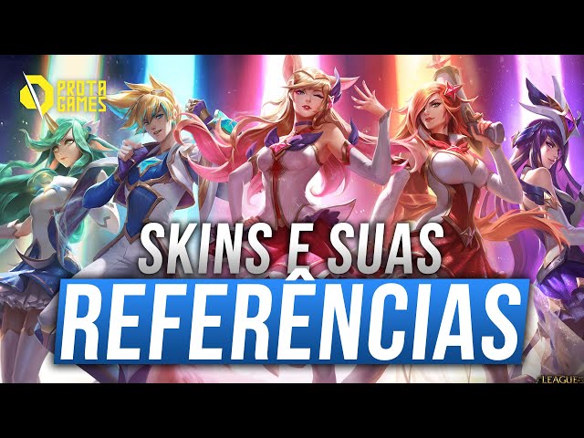 League of Legends: confira dez skins do jogo com referências