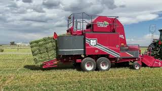 Bundling Small Hay Bales