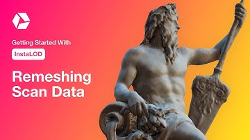 Remeshing Scan Data with InstaLOD Studio