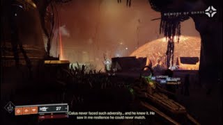 Memories | Ghaul: "I Came From Nothing, and Rose to Rule the Cabal" | Season of the Haunted