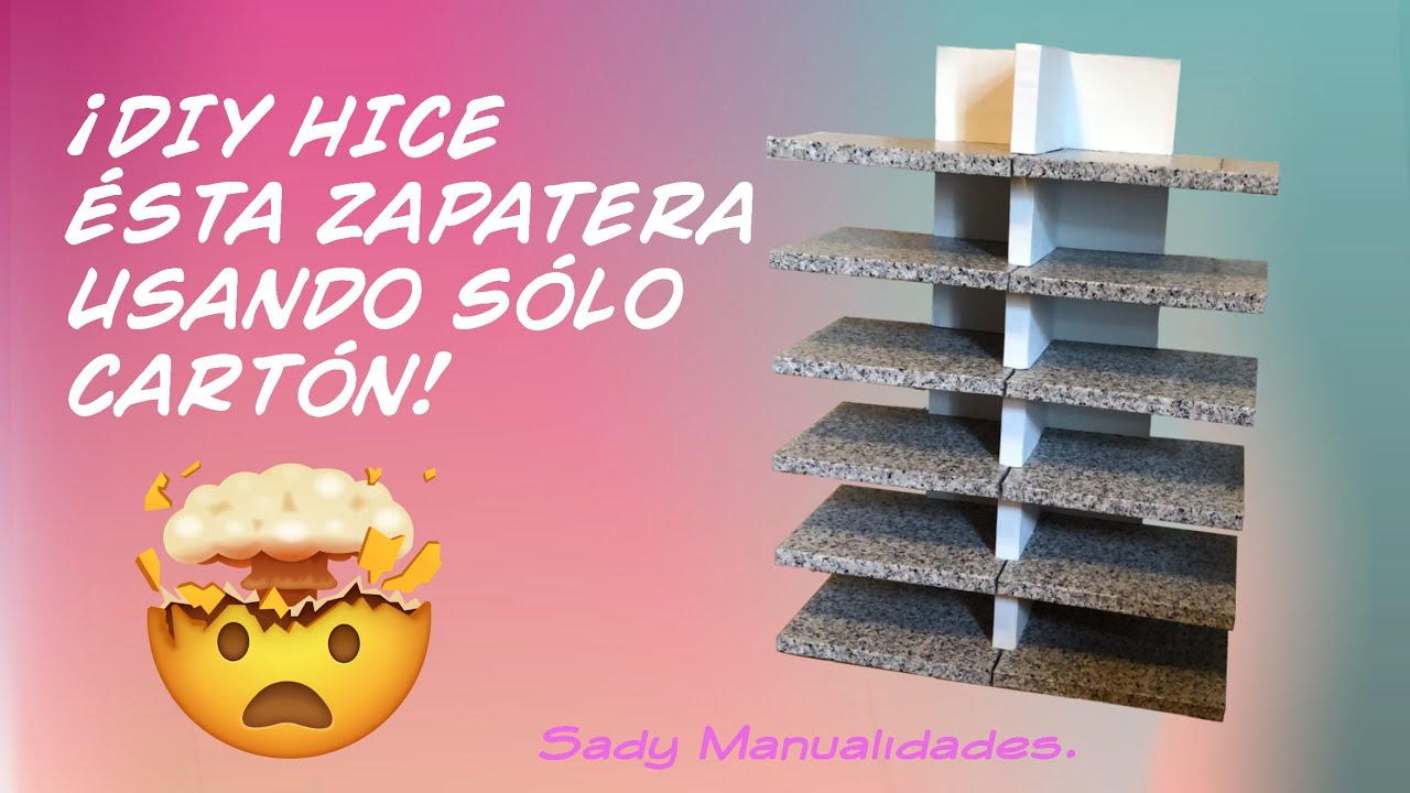 Como hacer una zapatera 