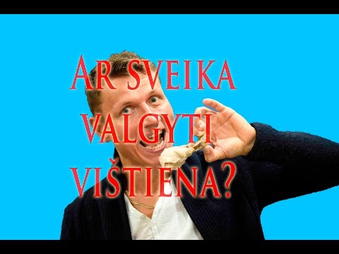 Video: Kaip Valgyti Vištieną