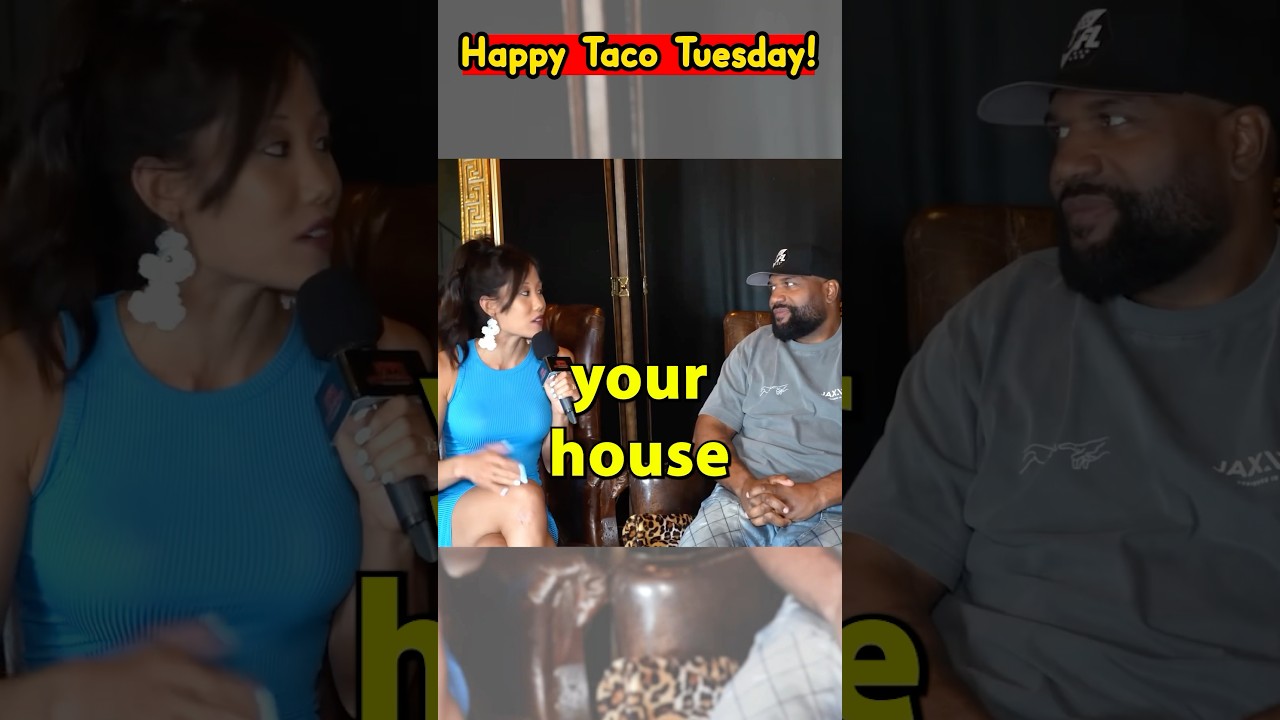 Rampage Jackson Invites Helen Yee To Taco Tuesday 🌮😂 