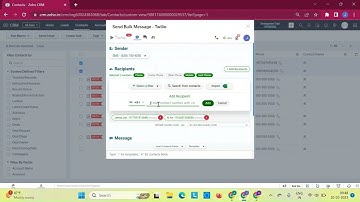 Twilio Integration for Zoho CRM - Messaging
