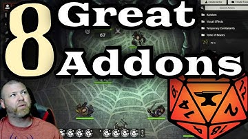 8 Great Add-On Modules for Foundry Virtual Tabletop (Foundry VTT version 8.7)