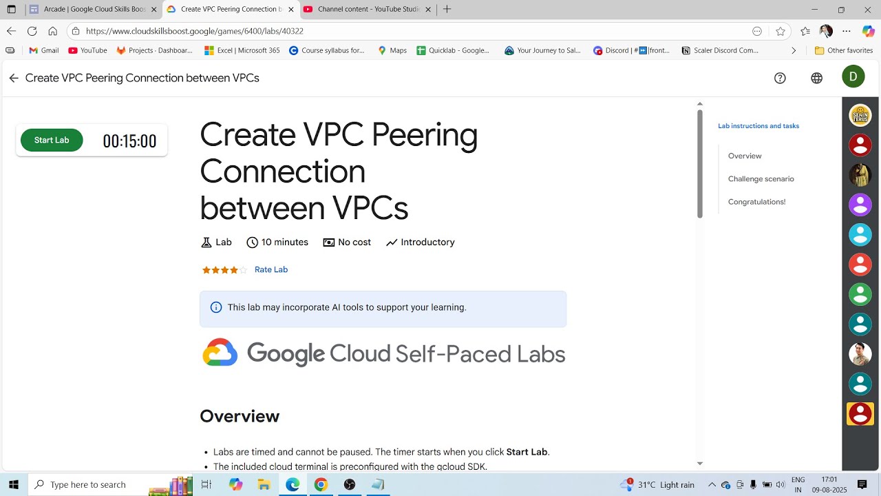 [2025] Create VPC Peering Connection between VPCs || Updated lab ...
